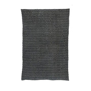 Stonewashed Cotton Waffle Weave Tea Towel Charcoal