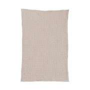 Stonewashed Cotton Waffle Weave Tea Towel Natural