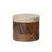 Acacia Wood Container w/ Lid