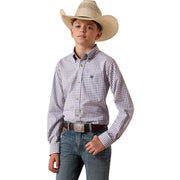 Boy's Sleet Grey Plaid Pro Series Blaire Shirt