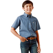 Boy's Storm Key Largo Mini Geo Print Shirt
