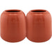 Shoeguard 360 Red Rubber Pull On Bell Boots