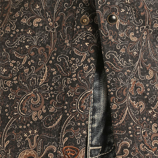 Panhandle Select Black Stallion Paisley Shirt