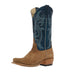 Men's Tan Crazy Roughout Vamp 13in Azure New Orleans Top