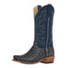 Men's Black Grey Sundance Caiman Tail Vamp 13in Atlantic Pandora Top