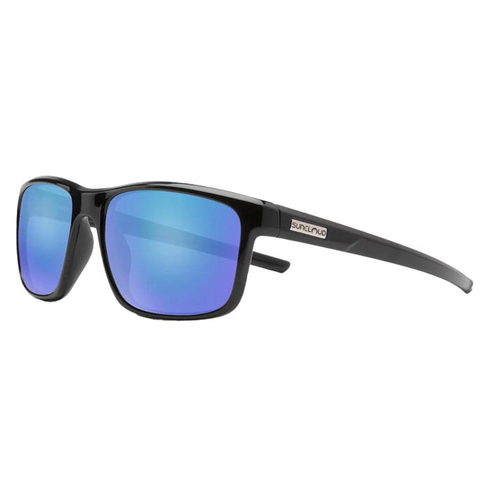 Suncloud Respek Black & Purple Mirror Sunglasses