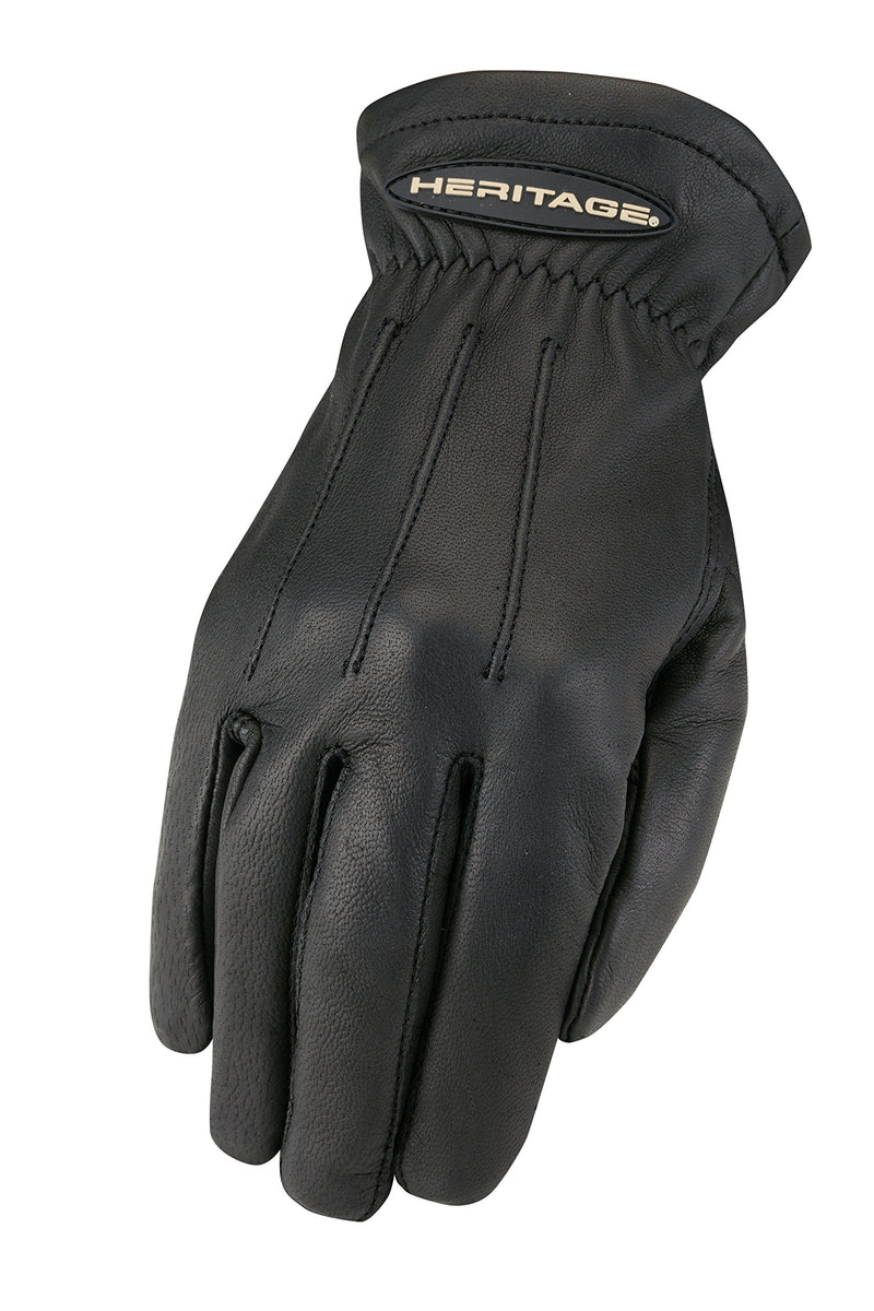 Heritage Black Leather Trail Glove