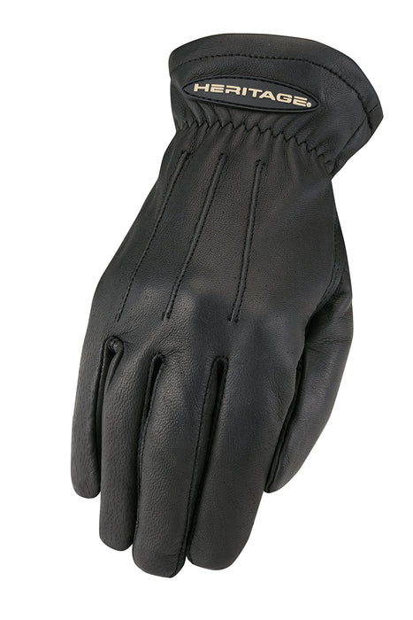 Heritage Black Leather Trail Glove