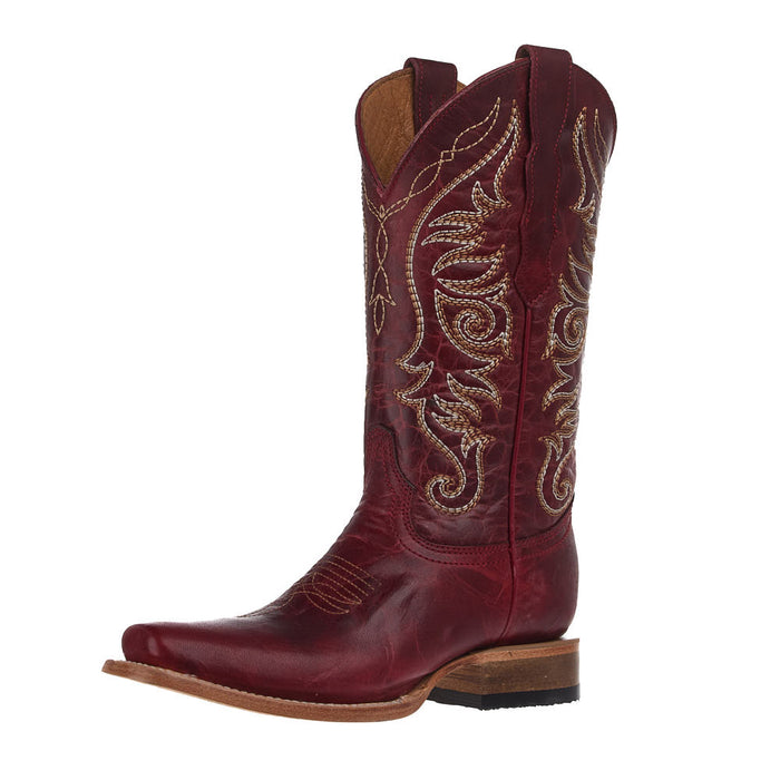 Women's Red Vamp 13in Red Top Boot