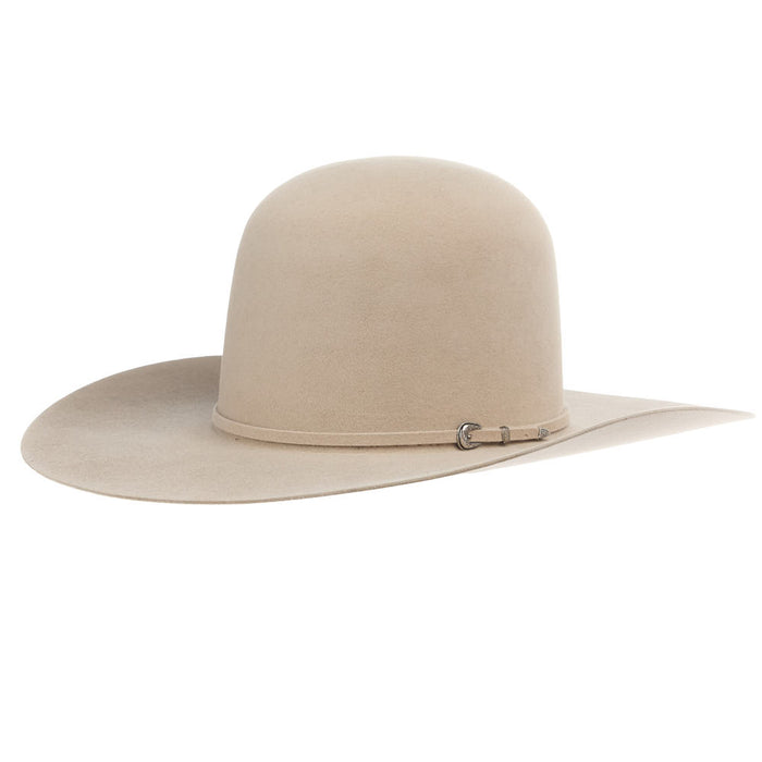 7X Buckskin 4 1/4in Brim Open Crown Felt Hat
