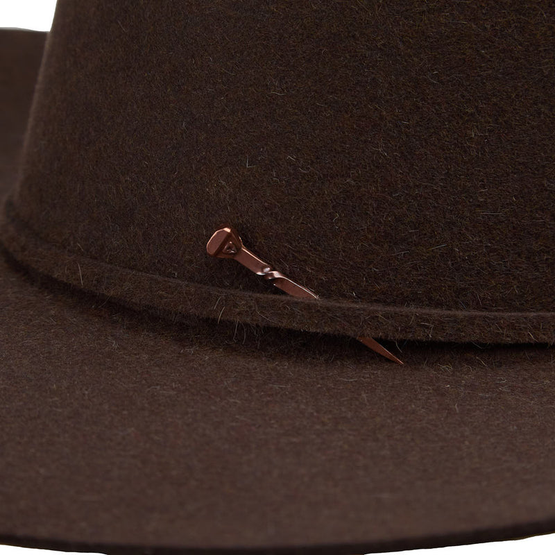 Handmade Copper Flat Two Twist Cowboy Toothpick