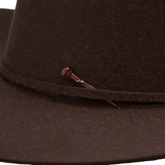 Handmade Copper Flat Two Twist Cowboy Toothpick