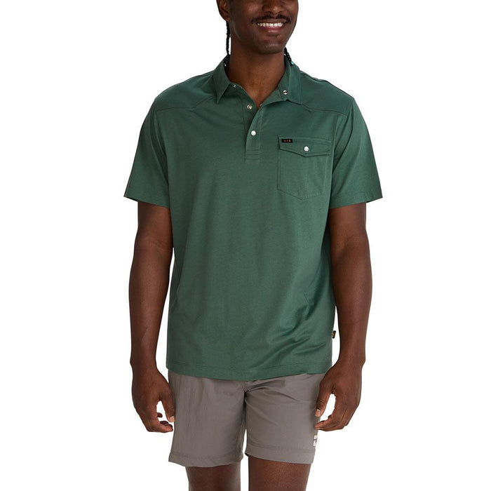 Men's Ranchero Fern Green Polo