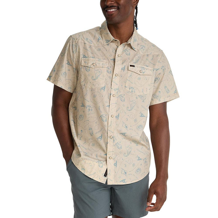 Men's H Bar B Sea Rodeo Sand Shirt