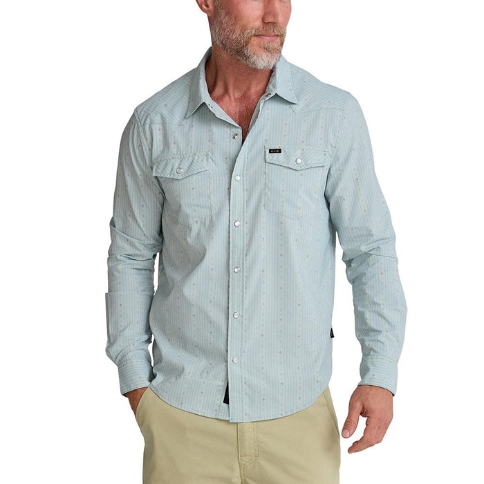 Men's H Bar B Tech Supernova Ash Stripe Shirt