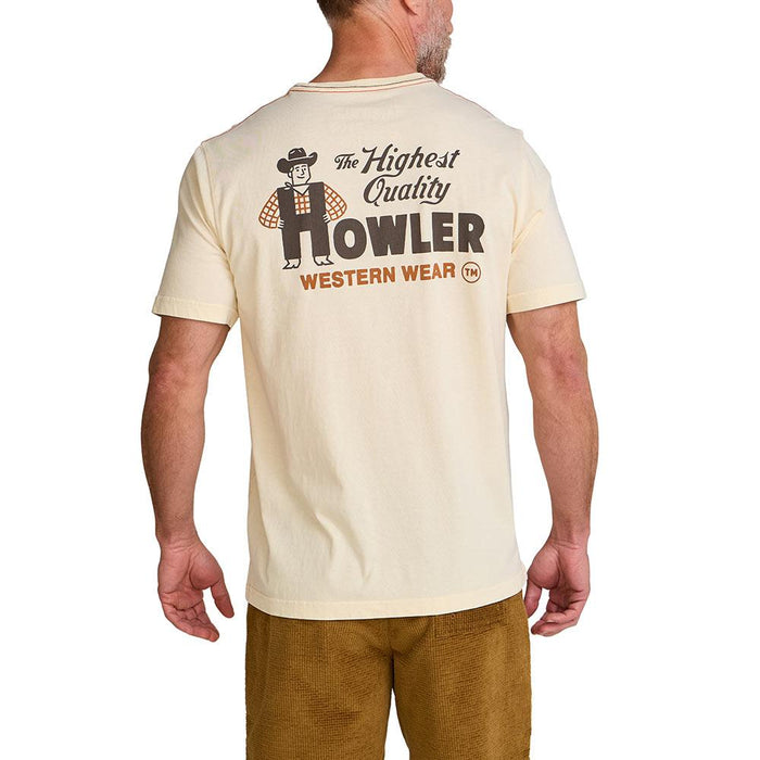 Men's Natural Western Wear Tee Shirt