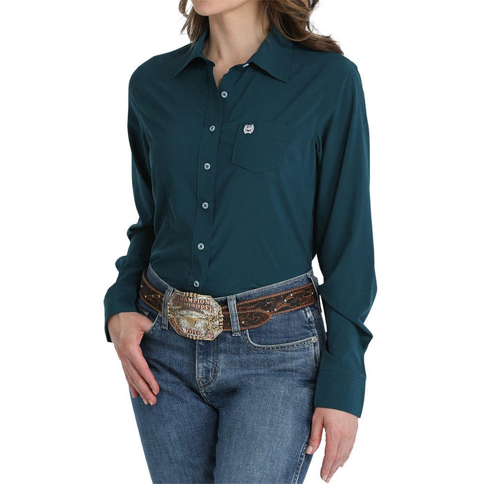 Women's Teal ArenaFlex Shirt