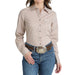 Women's Khaki Print Shirt