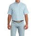 Men's ArenaFlex Blue Short Sleeve Shirt