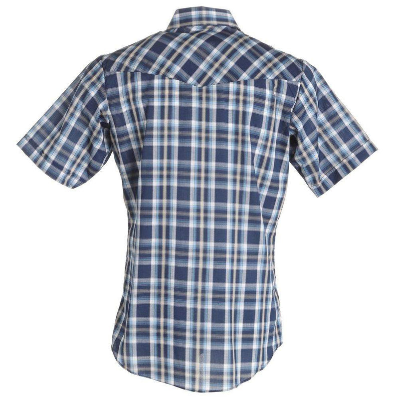 Ely Cattleman Men's Plaid Western Snap Shirt