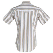 Ely Cattleman Men's Stripe Western Snap Shirt