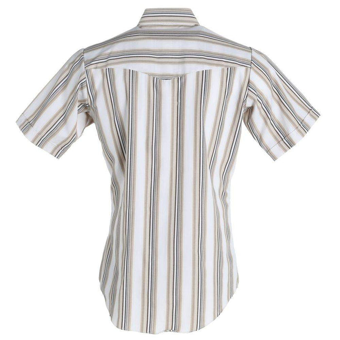 Ely Cattleman Men's Stripe Western Snap Shirt