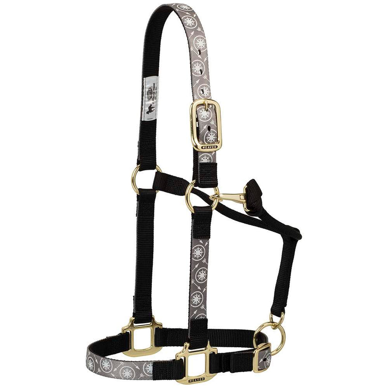 Nylon Patterned Adjustable Horse Halter