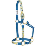 Nylon Patterned Adjustable Horse Halter