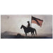 Cowboy American Flag