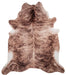 Small Faux Cowhide Medium Brindle Accent Rug