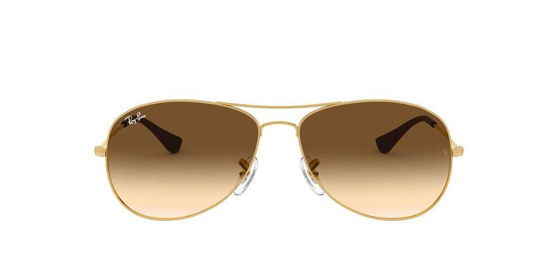 Gradient Brown Arista Cockpit Sunglasses