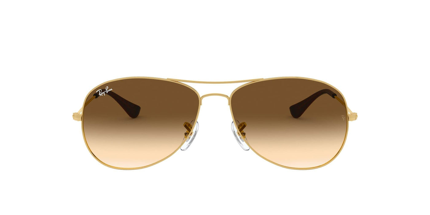Gradient Brown Arista Cockpit Sunglasses