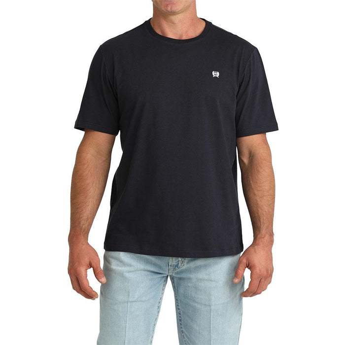Men's Navy Solid Tee Shirt