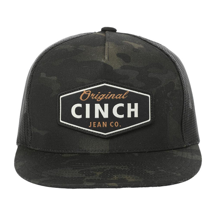 Men's Black Camo Cap