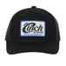 Men's Black Patch Logo Cap