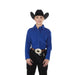 Women's Bucking Blue Buckstitch Vented Show Top
