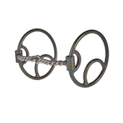 Locked O Ring Twisted Wire Gag Bit