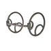 Locked O Ring Twisted Wire Gag Bit