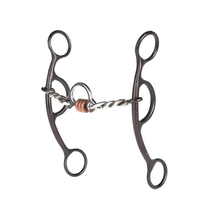 Twisted Wire Dog Bone Gag Bit