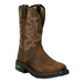 Men's Rigman 11In Brown Nano Square Toe Work Boot
