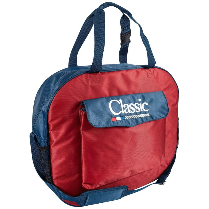 Red and Navy Basic Rope Bag