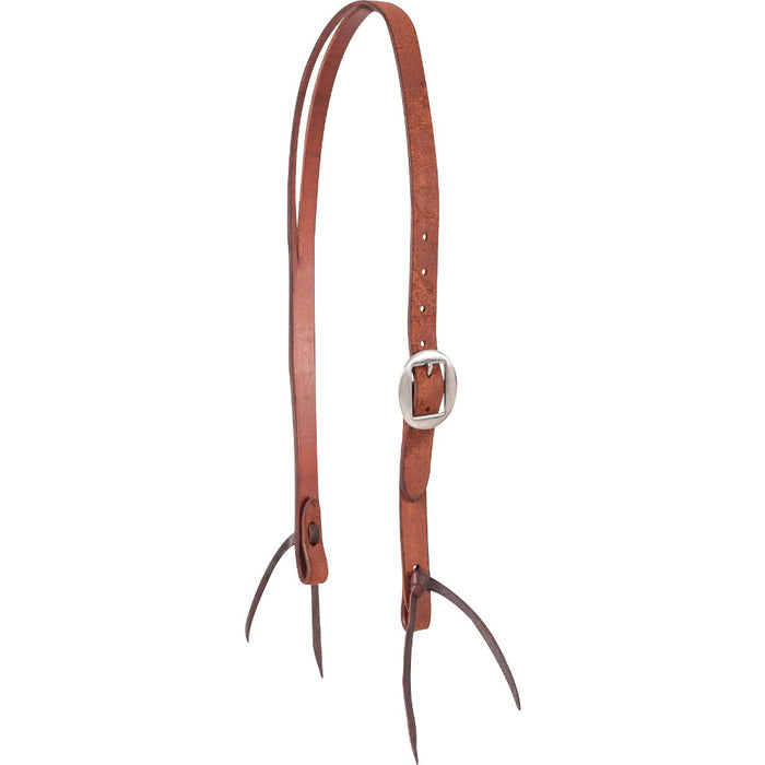 Ranahan Series Chestnut Roughout Split Ear Headstall