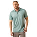 Men's Beach Glass Fitted Print Polo