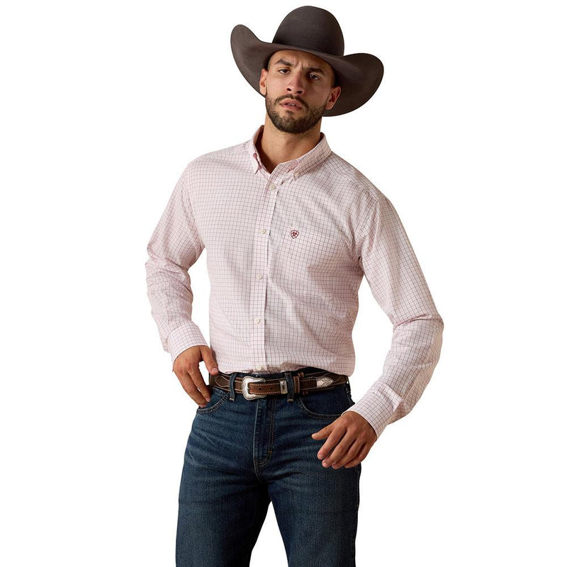 Men's Barely Pink Wrinkle Free Wenzel Shirt