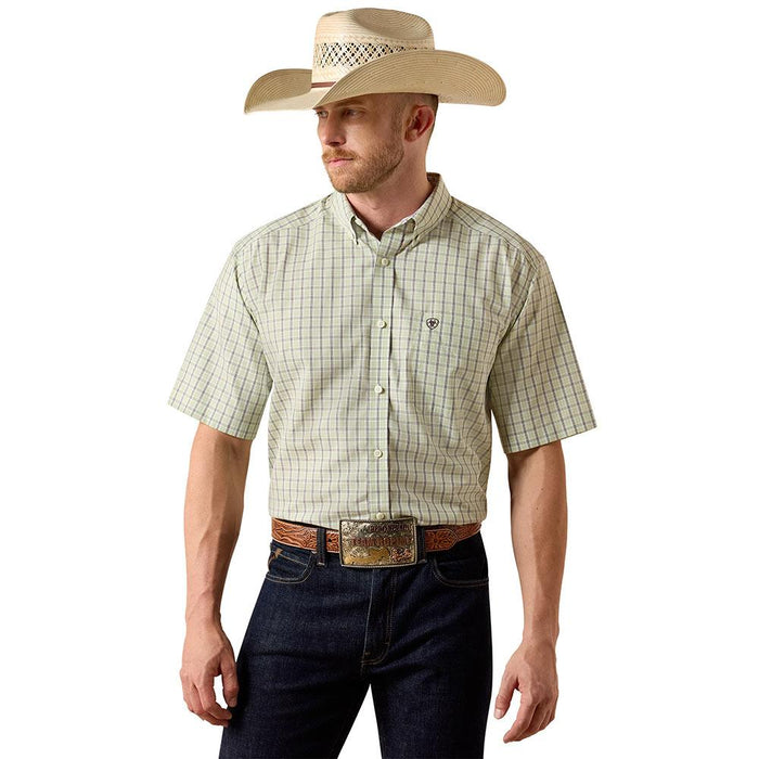 Men's Laurel Green Wrinkle Free Will Shirt