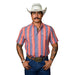 Men's James Salmon Short Sleeve Snap Shirt