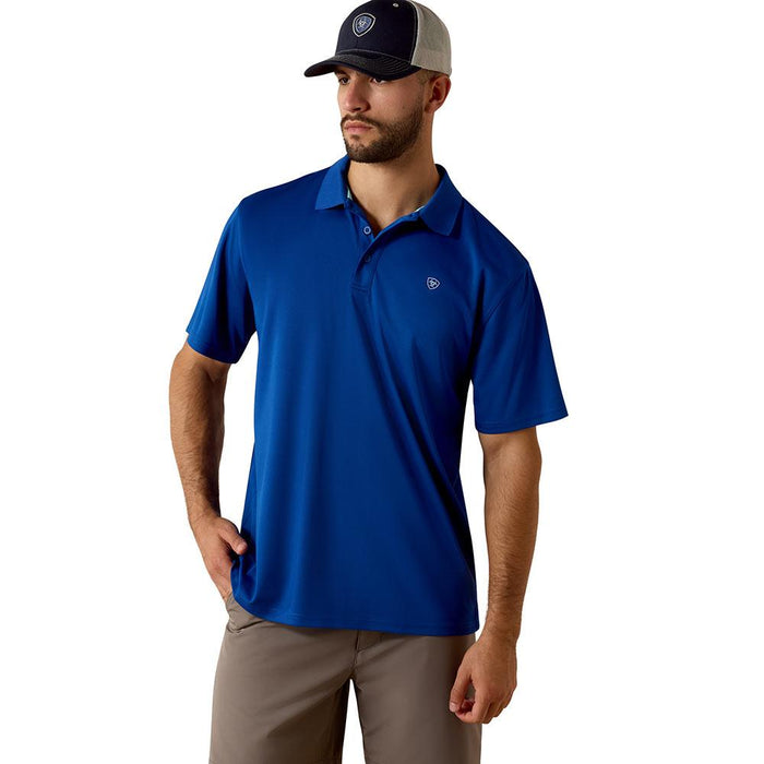 Men's Blue Quartz Tek Polo