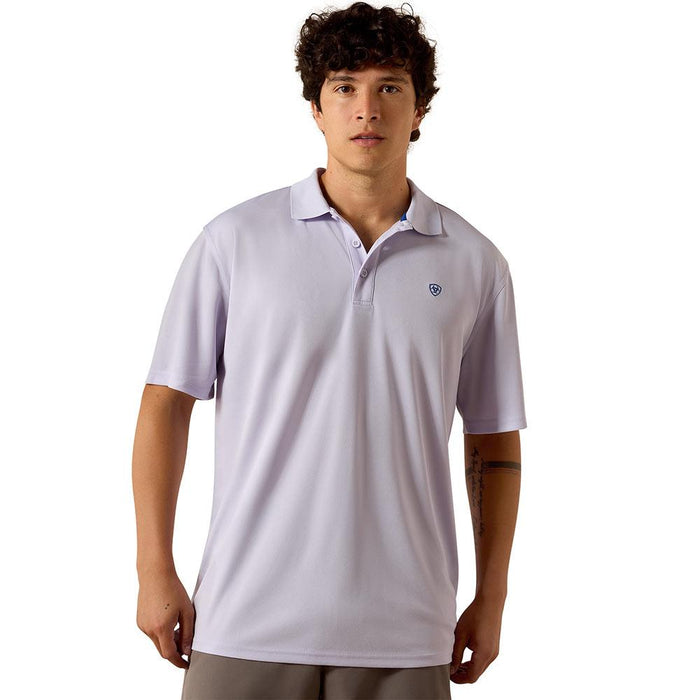 Men's Purple Tek Polo