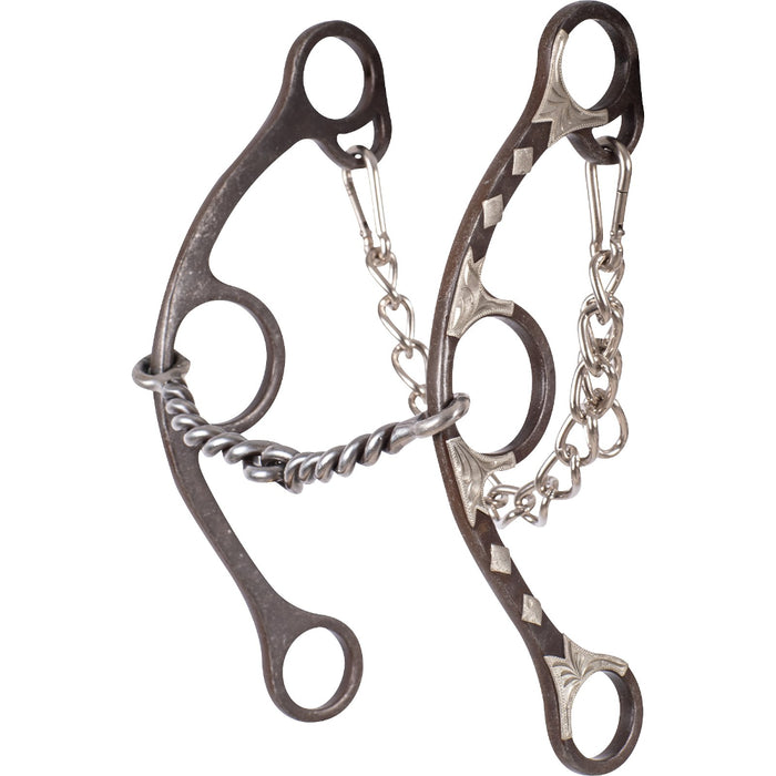 Sherry Cervi Twisted Wire Snaffle Bit