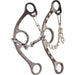 Sherry Cervi Twisted Wire Dog Bone 7 1/2 inch Long Shank Gag Bit